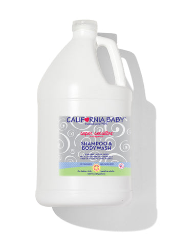 California 2024 Baby s & body wash 4 bottles